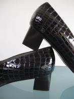 ALEXANDRIA Nieuwe blauwe lak leren croco hakken 36, Kleding | Dames, Schoenen, Alexandria, Pumps, Nieuw, Verzenden