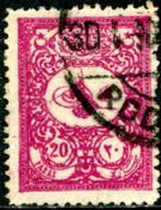 Turkije 102A - Tughra van Abdul Hamid II, Postzegels en Munten, Postzegels | Europa | Overig, Ottomaanse Keizerrijk, Ophalen of Verzenden