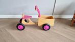 Houten Loopfiets / Duwkar - Roze Accenten, Ophalen, Zo goed als nieuw, Duw- of Trekspeelgoed