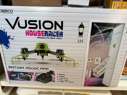 FPV racer drone met camera, controller en remote display, Audio, Tv en Foto, Drones, Gebruikt, Ophalen of Verzenden