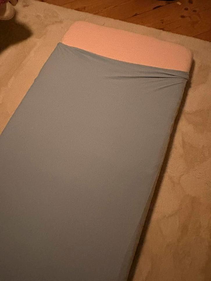 Slaaptunnel peutermatras, Kinderen en Baby's, Kinderkamer | Beddengoed, Gebruikt, Overige typen, Blauw, Jongetje of Meisje, Ophalen of Verzenden