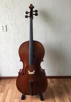 4/4 cello Delille met strijkstok en toebehoren, Muziek en Instrumenten, Strijkinstrumenten | Cello's, Ophalen, Zo goed als nieuw