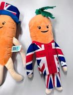 2X Engelse Aldi Kevin The Carrot In a Kilt Wortel XL Knuffel, Aldi, Ophalen of Verzenden, H, H