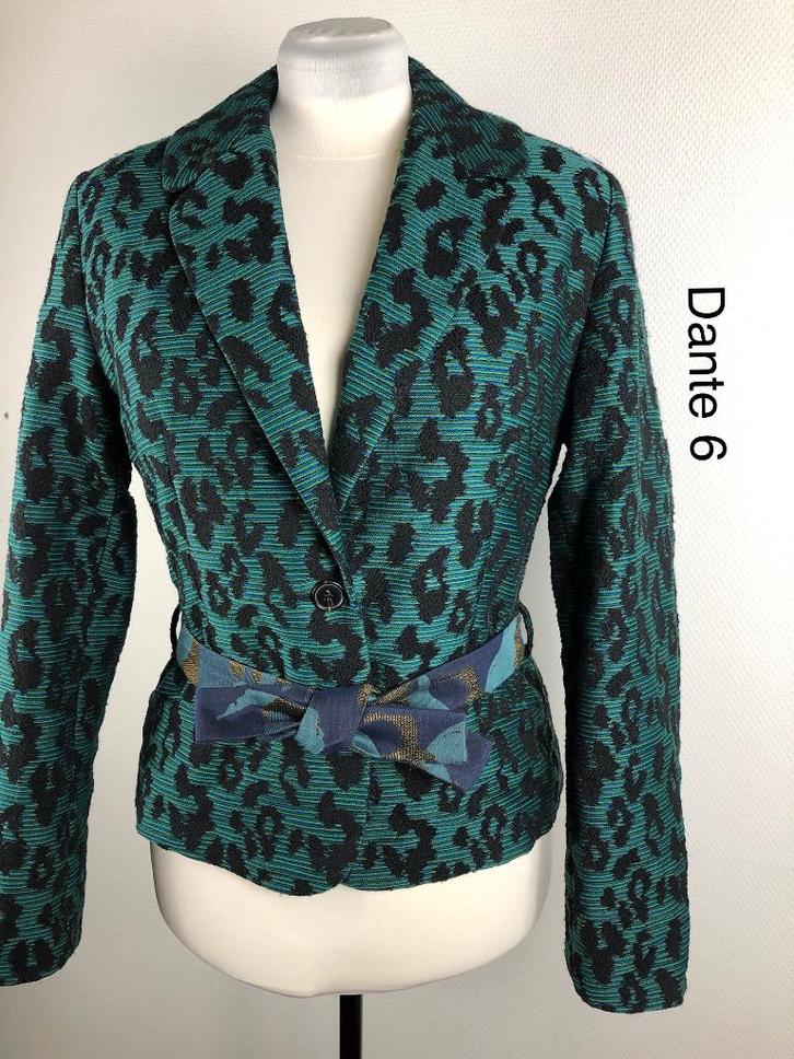 Dante 6 Blazer  (mt: 42) 8,4/7915, Kleding | Dames, Jasjes, Kostuums en Pakken, Zo goed als nieuw, Maat 42/44 (L), Grijs, Ophalen of Verzenden