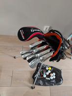 Top golfset in luxe standbag met  TaylorMade rescue/hybride, Sport en Fitness, Golf, Ophalen of Verzenden, Zo goed als nieuw, Set