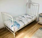 Wit spijlen bed Z.G.A.N., Kinderen en Baby's, Kinderkamer | Bedden, Ophalen, Zo goed als nieuw, 180 cm of meer, 85 tot 100 cm