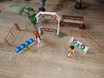 Playmobil paardendressuur 4185 riding stables paarden set, Ophalen of Verzenden, Gebruikt, Complete set