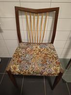 Vintage stoel met bloemetjes motief, Ophalen