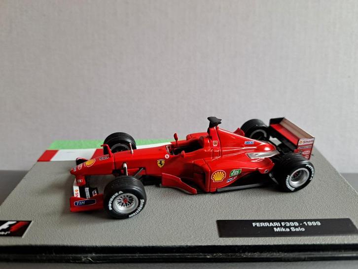 Ferrari F399, Mika Salo, 1999, 1:43, nieuw, Hobby en Vrije tijd, Modelauto's | 1:43, Zo goed als nieuw, Auto, Overige merken, Ophalen of Verzenden