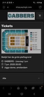 Gabbers 7 juni, Tickets en Kaartjes, Eén persoon, Juni, Levenslied