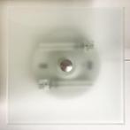 Vintage wandlamp RAAK Holland glazen vierkant, Verzenden, Gebruikt, Glas, Dutch design