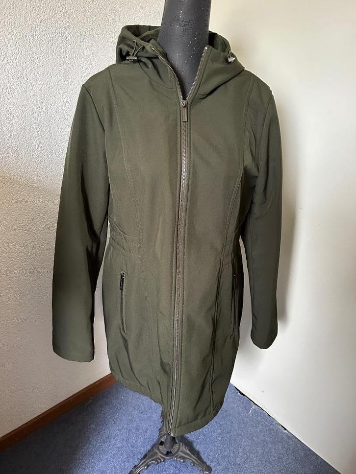 Michael Kors olijfgroene tussendoorjas mt L z.g.a.n., Kleding | Dames, Jassen | Winter, Zo goed als nieuw, Maat 42/44 (L), Groen