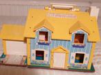 Fisher price vintage huis met meubels en figuurtjes, Ophalen, Gebruikt, Speelset