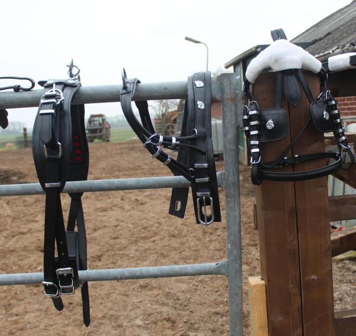 Te koop super gave en unieke min shetlander mentuig, Dieren en Toebehoren, Paarden en Pony's | Hoofdstellen en Tuigage, Nieuw