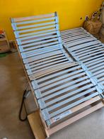 2x Elektrische Lattenbodem Ikea Sultan Langhus 90x200, Ophalen, Gebruikt, 90 cm, Tweepersoons