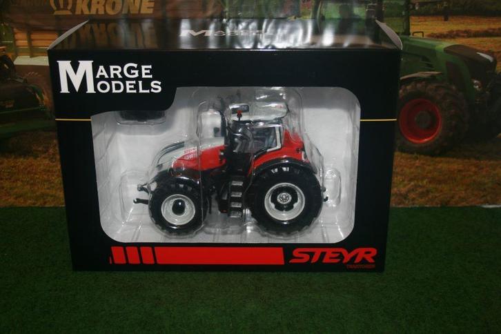 Boeryes: Nieuw Steyr 6340 Terrus CVT van Marge Models, Hobby en Vrije tijd, Modelauto's | 1:32, Nieuw, Tractor of Landbouw, Overige merken