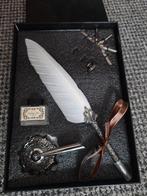 Prachtige Veren Vulpen Set | Cadeau verpakking, Ophalen of Verzenden, Zo goed als nieuw