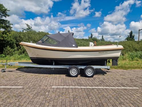 Maril 570 Nanni 14pk Nieuwe buiskap!, Watersport en Boten, Sloepen, Zo goed als nieuw, 10 tot 30 pk, 3 tot 6 meter, Binnenboordmotor