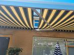 Te koop 7.10 meter knikarm zonnescherm., Tuin en Terras, Zonneschermen, Ophalen, Gebruikt, 150 tot 300 cm, 250 cm tot 450 cm