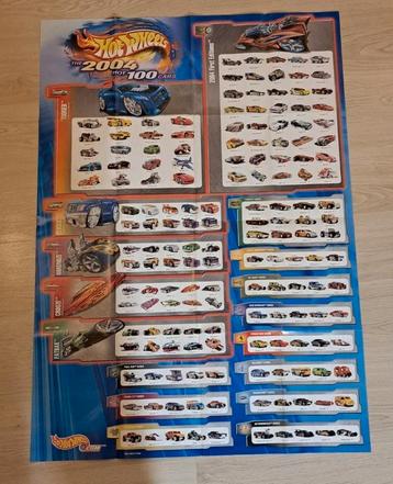 Hot Wheels Deurposter uit 2004! beschikbaar voor biedingen