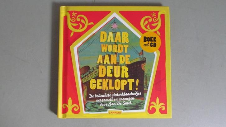 Leuk boekje+CD: Daar wordt aan de deur geklopt, Jan de Smet, Diversen, Sinterklaas, Nieuw, Ophalen of Verzenden
