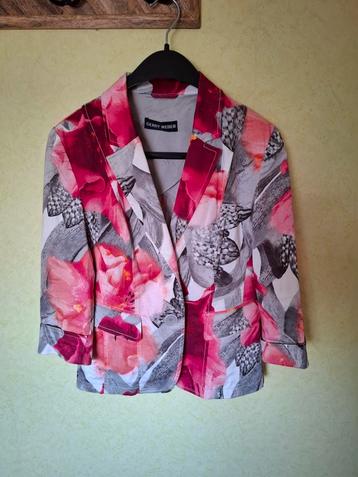Jasje/blazer bloemenprint gerry weber maat 40 beschikbaar voor biedingen
