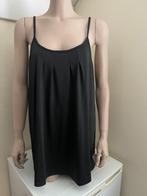 NIEUW Topje A-lijn met spaghettibandjes, zwart, maat 48/50, Ophalen of Verzenden, Nieuw, Zwart, Shirt of Top
