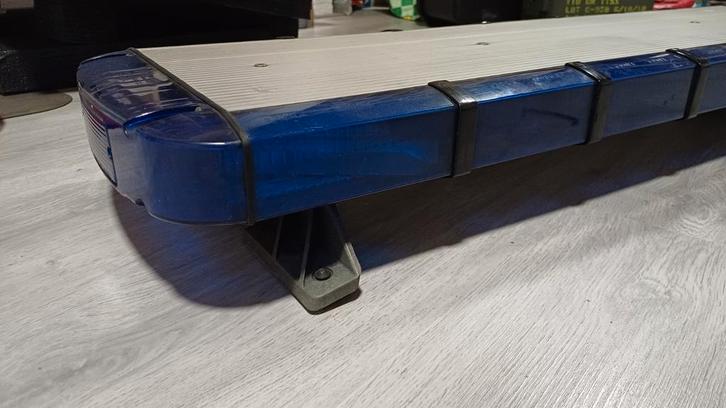 Blauwe Whelen Edge Zwaaibalk - Niet voor openbare weg, Verzamelen, Overige Verzamelen, Gebruikt, Ophalen of Verzenden