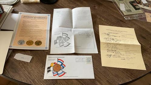 #115 FDC Unie van Utrecht met Benelux Staten  daalder, Postzegels en Munten, Postzegels | Eerstedagenveloppen, Nederland, Ophalen of Verzenden