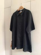 Ulla Popken linnen dames blouse korte mouw 54-56 zwart nieuw, Nieuw, Ulla Popken, Ophalen of Verzenden, Blouse of Tuniek