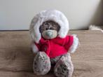 Tatty Teddy knuffel kerst, Me to You, jasje met capuchon, Ophalen of Verzenden, Zo goed als nieuw, Stoffen beer, Me To You