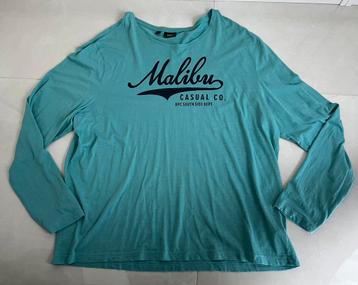 Heren longsleeve shirt lange mouw malibu 3XL trui beschikbaar voor biedingen