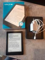 Kobo Glo HD ereader met leren sleepcover, Computers en Software, E-readers, Gebruikt, Kobo, Ophalen of Verzenden, 4 GB of minder