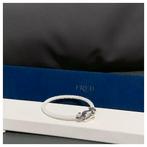 FRED Force 10 armband, witte kabelband, verzilverde witgoud, Staal, Wit, Nieuw, Ophalen of Verzenden