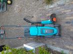 gardena grasmaaier + trimmer, Tuin en Terras, Grasmaaiers, Ophalen, Cirkelmaaier, Gebruikt, Elektrische grasmaaier
