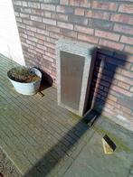 Waterornament van hardsteen met roestvrijstalen plaat, Ophalen, Zo goed als nieuw, Hardsteen, Waterornament