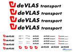 Vrachtauto decal 1:50 De Vlas Harlingen, Hobby en Vrije tijd, Modelauto's | 1:50, Verzenden, Nieuw, Bus of Vrachtwagen, Overige merken