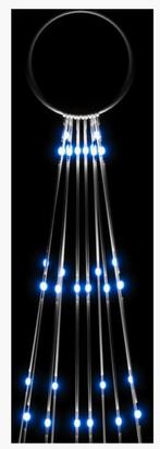 witte led tree cone 3 meter led boom, Diversen, Ophalen, Nieuw