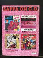 Poster “ Zappa on C.D. 30x42 cm, Ophalen of Verzenden