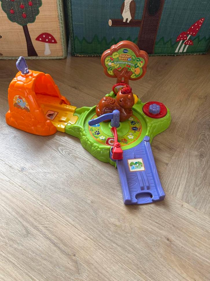Vtech Zoef Zoef Dieren Avonturenbos, Kinderen en Baby's, Speelgoed | Babyspeelgoed, Gebruikt, Overige typen, Met licht, Ophalen