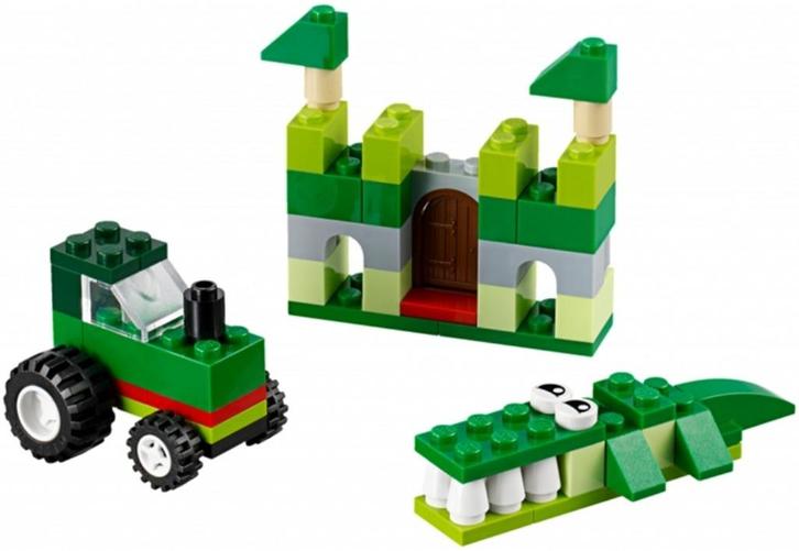 Lego Classic 10708 Green Creativity Box, Kinderen en Baby's, Speelgoed | Duplo en Lego, Zo goed als nieuw, Lego, Complete set
