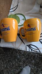 Chocomel mokken 2 stuks, Ophalen of Verzenden, Zo goed als nieuw, Glas of Glazen