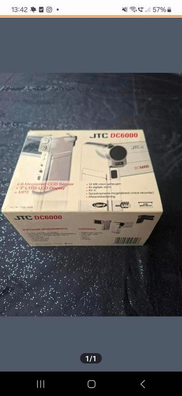 JTC DC6000 Camera - Nieuw in doos! beschikbaar voor biedingen