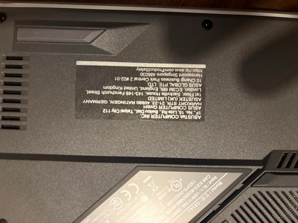 Asus Rog Strix G614J Gaming Laptop, Computers en Software, Windows Laptops, Gebruikt, Met videokaart, 2 tot 3 Ghz, Qwerty