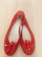 Suede rode ballerina's van Pepper mt. 37, Meisje, Schoenen, Ophalen of Verzenden, Zo goed als nieuw