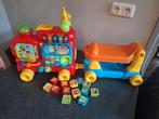 VTech Toet Toet Trein met blokken, Ophalen, Gebruikt, Auto, Met geluid