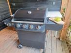 Gasbarbecue 4 staafbranders met Afdekhoes, Tuin en Terras, Gasbarbecues, Ophalen of Verzenden, Gebruikt, El Fuego