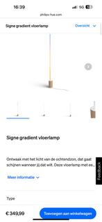 Philips Hue White and ColorSigne Gradient Vloerlamp, Ophalen of Verzenden, Zo goed als nieuw