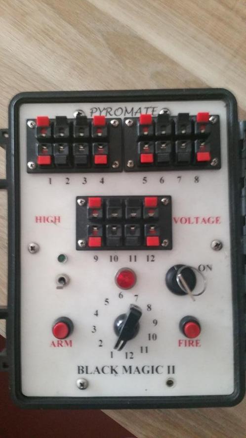 pyromate blackbox magic 2 ontsteking kastje special effects, Muziek en Instrumenten, Licht en Laser, Zo goed als nieuw, Ophalen