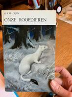 Onze roofdieren door G.A.M. Oijen, Gelezen, Ophalen of Verzenden, G.A.M. Oijen, Overige diersoorten